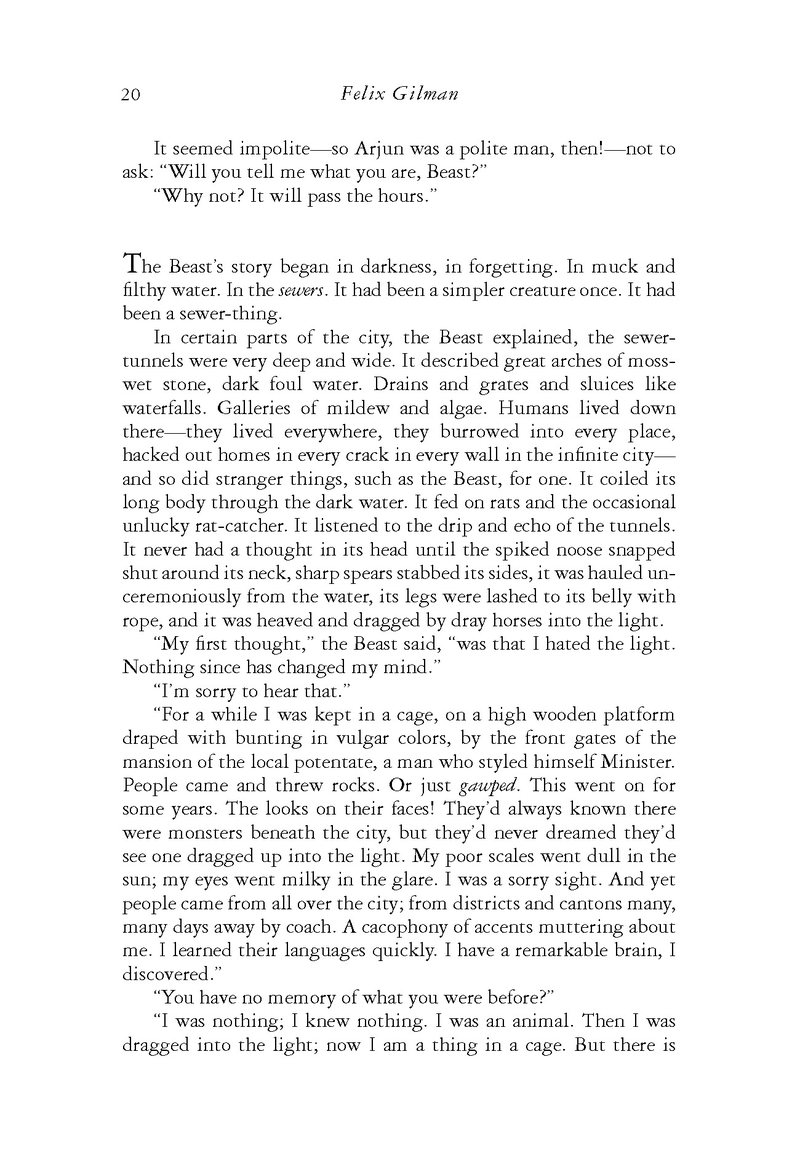 Illustration for article titled GEARS OF THE CITY by Felix Gilman